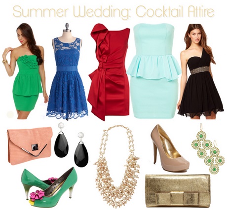 Summer cocktail dresscode