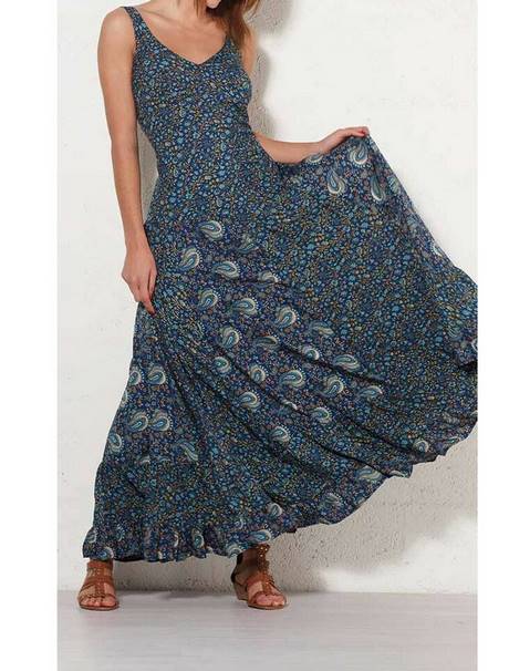 Boho lange jurk