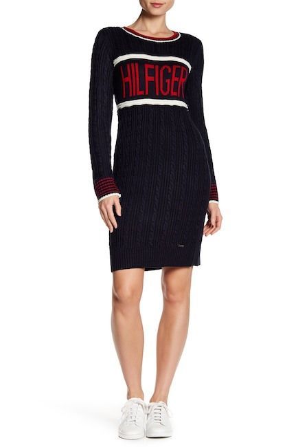 Sweater jurk tommy hilfiger