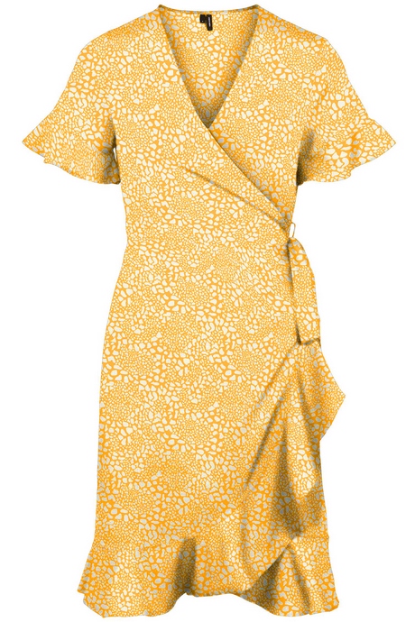 Vero moda jurk geel