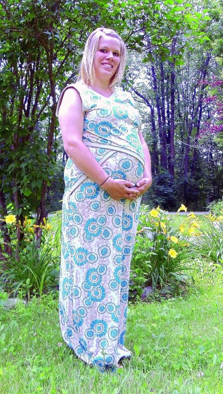 Zwangerschapskleding maxi jurk