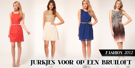 Jurkjes bruiloft dames