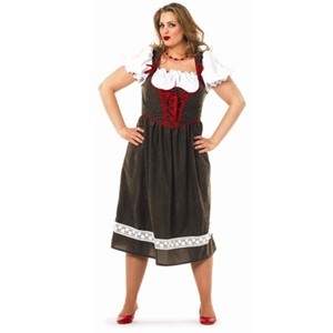 Grote maten dirndl