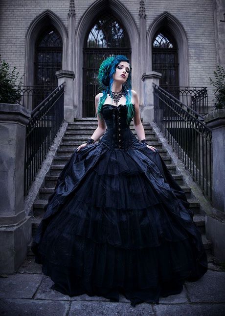 Gothic prom dresses