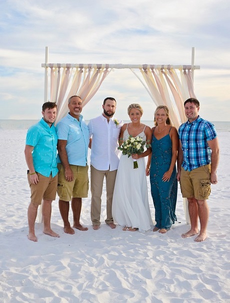 Beach wedding dress code
