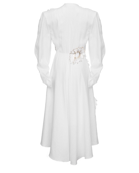 Witte katoenen jurken