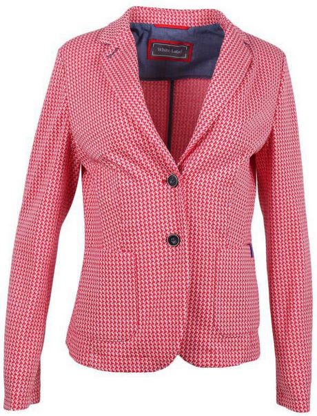 Sandwich blazer blauw