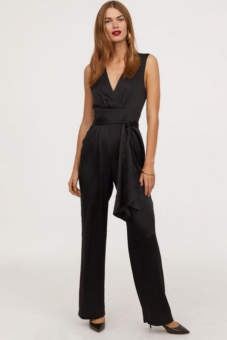 Groene jumpsuit h&m