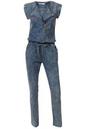 Jumpsuit dames donkerblauw