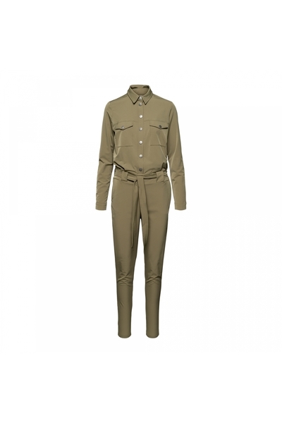 Jumpsuit khaki groen