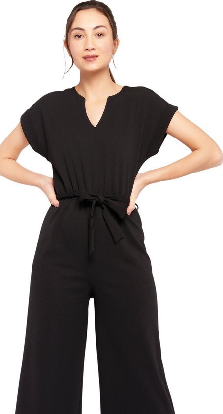 Korte jumpsuit lange mouwen