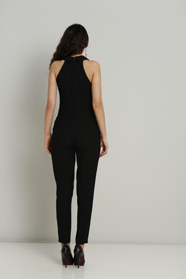 Zwarte jumpsuit kort