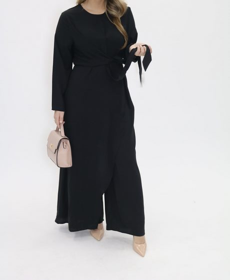 Zwarte jumpsuit kort