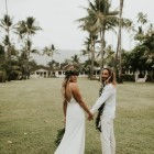 Hawaiian bruidsmeisje jurken