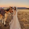 Western bridal dresses
