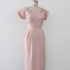 Vintage roze jurk